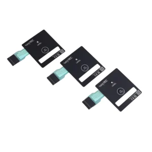Transparent PC Product Labels Custom Printed Touch Stickers Waterproof Control Panel Stickers