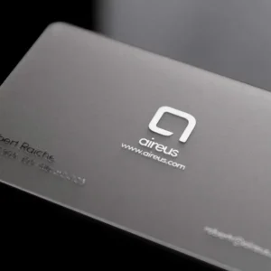 Transparent Plastic Business Cards