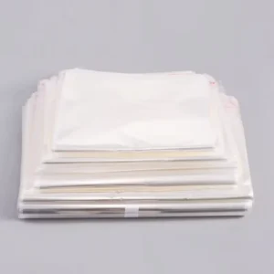 Transparent Self-Adhesive Self-Sealing BOPP Cellophane Display Bags for Biscuits and Candies