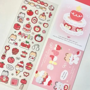 Transparent Waterproof PVC Packaging Stickers for Photo Frames, Recyclable