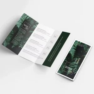 Tri-Fold Advertising Brochure Flyer Booklet Printing