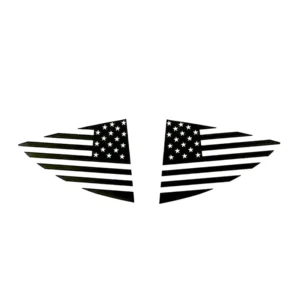 Triangle Window Decal Sticker for Model 3 and Model Y