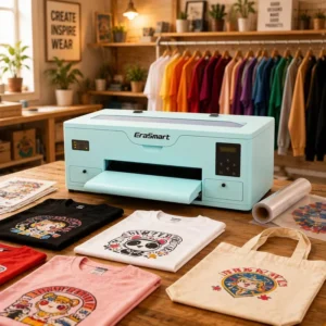 USA Warehouse Bule A3 PET Film T shirt Printing Textile Machine DTF Print 42cm Width DTF Printers With XP600 Head