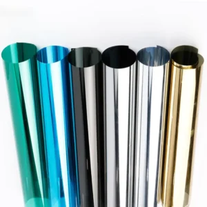 UV Blocking PVC Static Window Film No Glue Will Not Damage Glass for Short Term Office Partition Decoration