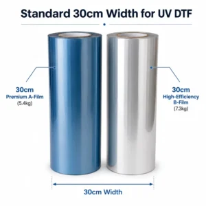 UV DTF AB Film Heat Transfer Film for Clothes 60cm