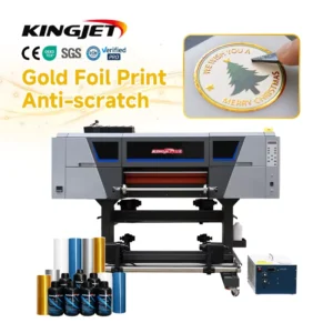 UV DTF Printer 3-in-1 Hybrid Sticker and Shirt Transfer Machine 13 3D UV DTF Logo Heat Transfer
