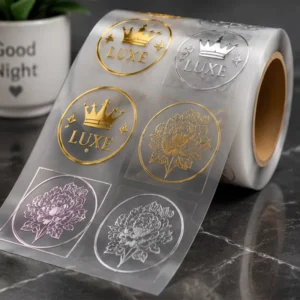 UV DTF Transfer Sticker Custom Waterproof 3D Decal for Glass Metal Plastic Branding Logo OEM