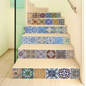 UV Printed Self Adhesive Peel Stick Wall Stickers Tile Decals Any Shape for Home Kitchen Bathroom Decoration