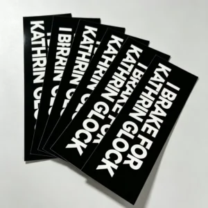 UV Printing Self-adhesive Car Decals Custom Shape Waterproof Vinyl PVC Car Stickers