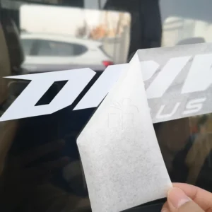UV Resist Multiple Colors Custom Logo Truck Sign Vinyl Car Decals Die Cut Vinyl Transfer Car Window Stickers
