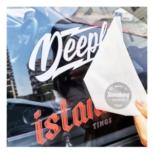 UV Resistant Custom Logo Car Window Transfer Decals Waterproof Die Cut Vinyl Transfer Stickers for Car Window