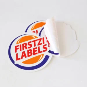 UV-Resistant Printed PVC Vinyl Die-Cut Logo Stickers, Waterproof Adhesive Labels