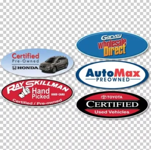 UV Resistant Scratch Proof Reusable Cartoon Style Custom Waterproof Brand Logo Printing Car Decal Stickers Die Cut PVC Vinyl