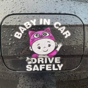 UV Resistant Waterproof Funny Holographic Decal Car Decoration Custom Anime Peeker Car Window Decoration Decals