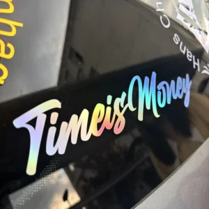 UV-Resistant Waterproof Vinyl Die-Cut Transfer Decals for Car and Truck Windows