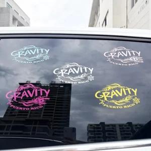 UV Resistant Waterproof Windshield Vinyl Die Cut Window Car Transfer Decals Custom Truck Decals Outdoor Car Stickers