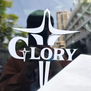 UV-Resistant Weatherproof Custom Die-Cut Logo Windshield Vehicle Outdoor Vinyl Transfer Window Decal