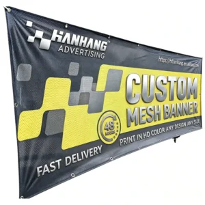 Ultra Clear Vinyl Sign Banner for Outdoor Theater Stages