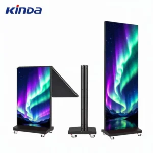 Ultra-Thin High-Definition P2 P2.5 Indoor Portable Foldable LED Poster Display Screen