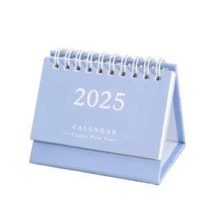 Unique Popup Stationary Custom Table Desk Calendar with Clock and Photo Frame for Desktop Decoration Marketing Gifting