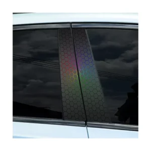 Universal Car Window Pillar Sticker Waterproof Self adhesive Vinyl Decal Decoration Sticker for Car B Pillar