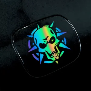 Universal Reflective Skull Devil Car Sticker Luxury Vinyl PVC Decal Fuel Tank Windshield Bumper Protection Ghost Rider