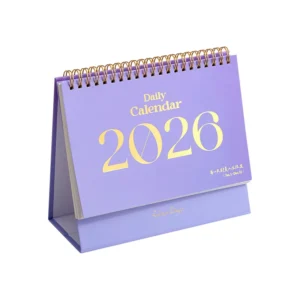 Unprinted Mini Monthly Desk Calendar