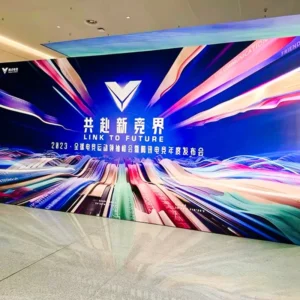 Vertical Outdoor Waterproof PVC Vinyl Mesh Banner, Custom Advertising Backdrop Display