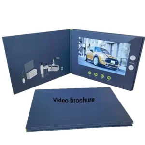 Video Playback LCD Brochure and Business Card, Electronic Product Manual