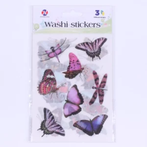 Vintage Floral Waterproof Removable Self-Adhesive Custom Luggage Stickers