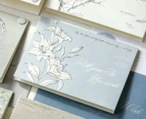 Vintage Style Greeting Card Kit with Envelope Seals and Moon Art Note Cards for Gift Packaging and Pen Pals