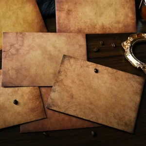 Vintage Thick Kraft Paper Envelope for Wedding Invitations and Greeting Cards