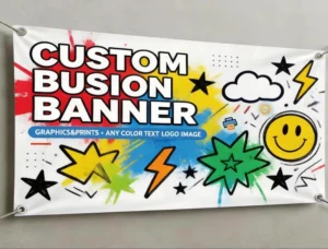 Vinyl Advertising Banner for Outdoor Festivals