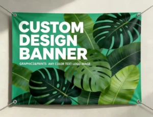Vinyl Advertising Banner for Outdoor Festivals