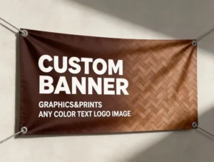Vinyl Advertising Banner for Outdoor Festivals