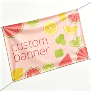 Vinyl Banner Abrasion Resistant Custom PVC Banner for Parking Garage Sign