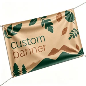 Vinyl Banner Colorfast Advertising Outdoor Banner for Town Square Event