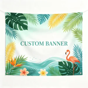 Vinyl Banner Gloss Coated Vinyl Sign Banner for Car Showroom Display