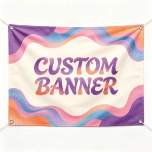 Vinyl Banner Heat Sealed Custom PVC Banner for Speed Skating Oval Sign