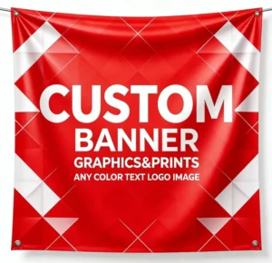Vinyl Banner High Strength Custom PVC Sign Banner for Building Advertising