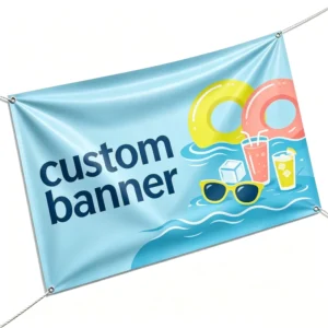 Vinyl Banner Low MOQ Durable Custom PVC Banner for Outdoor Market Stall Sign