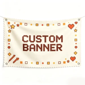 Vinyl Banner Reinforced Backing PVC Flex Banner for Basketball Arena Event