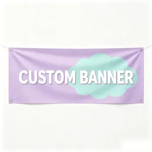 Vinyl Banner Sand Resistant PVC Flex Banner for ATV Park Event Safety Sign