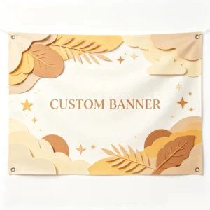 Vinyl Banner Satin Texture PVC Flex Banner for Art Gallery Exhibit Sign