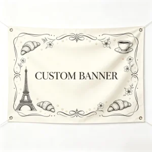 Vinyl Banner, Semi-Gloss, Custom PVC, for Farmers Market Entrance Sign