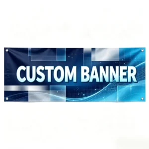 Vinyl Banner Snap Frame Custom PVC Banner Warehouse Mezzanine Sign