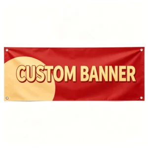 Vinyl Banner Stain Resistant Custom PVC Banner for Badminton Hall Event Sign
