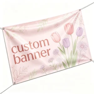 Vinyl Banner Sturdy PVC Flex Banner for Trade Exhibition Booth Display