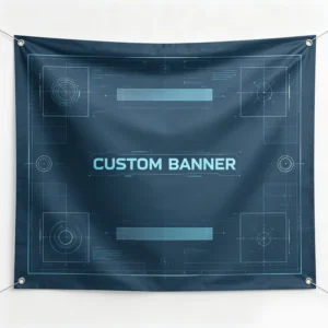 Vinyl Banner with Smooth Coated Vinyl for Yacht Marina Boardwalk