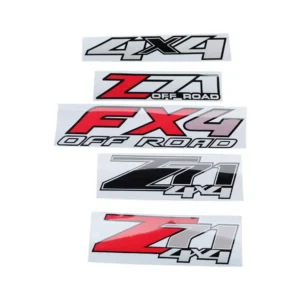 Vinyl Custom Car Styling Sticker for 4X4 Off-Road Vehicles